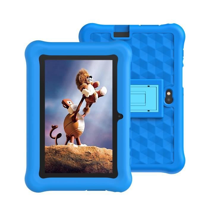 C idea Tablette pour Enfants de 7 Pouces, Tablette Android 12 avec étui 32  Go HD Double caméra WiFi Tablette pour Enfants pour Les Tout-Petits garçons