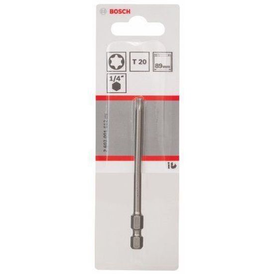 Bosch Accessories 10 Embouts Vissage Torx T20 - Extra-Durs, 25mm Longueur, Queue 1/4"
