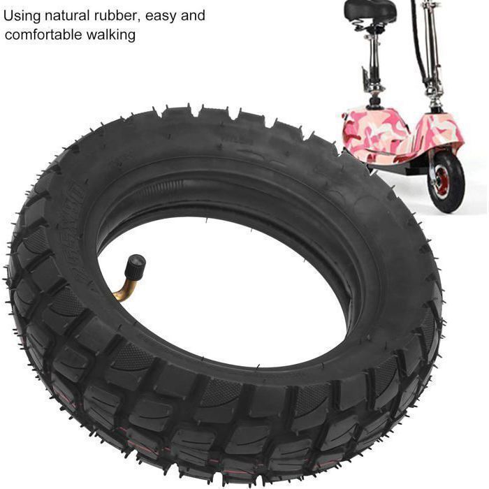 Pneu Et Chambre à Air Pour Scooter électrique 4.10/3.50-5 - Adhérence Renforcée, Antidérapant, Facile à Monter