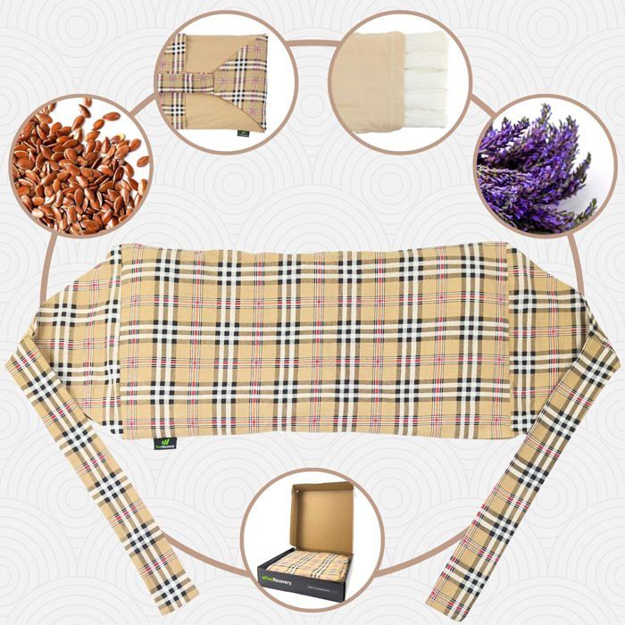 Bouillotte Bebe Anti Colique Micro-onde, Coussin Chauffant Micro Onde, Ceinture Bebe Colique, 19x11 Cm Pour Les Nouveau-nés, Bouillotte Enfant Micro