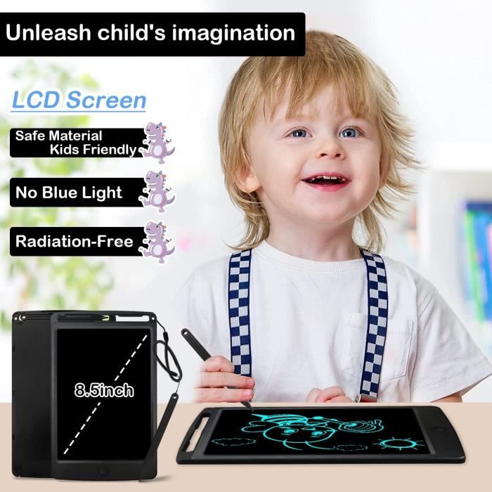 Tablette D'écriture LCD 8,8 Pouces Avec autocollant- Magique Jouet Enfant 3 4 5 6 7 8 Ans de Tablette D'écriture LCD 8,8 Pouces Avec autocollant- Magique Jouet Enfant 3 4 5 6 7 8 Ans de