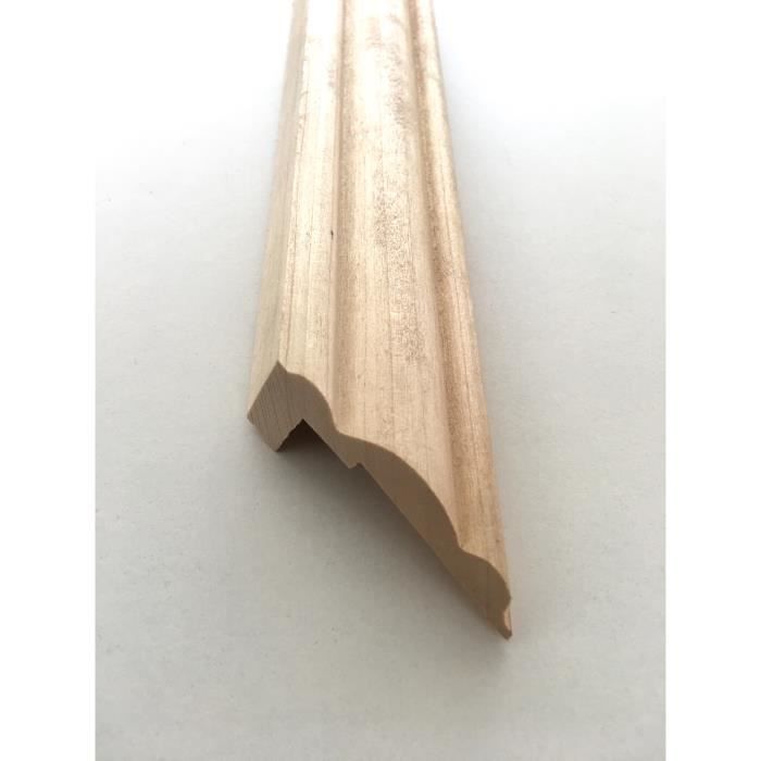 Kit moulure en bois massif de tilleul grand cadre bois de 24 cm à 100 cm -  Cdiscount Beaux-Arts et Loisirs créatifs
