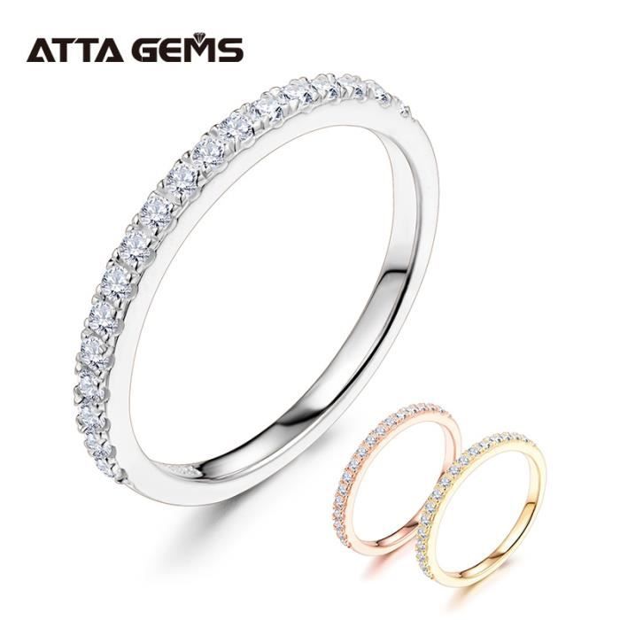 Couleur plaqu or rose taille 6 Bague en Argent pour Fille Test