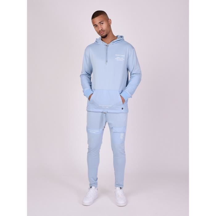 Jogging bleu store ciel homme