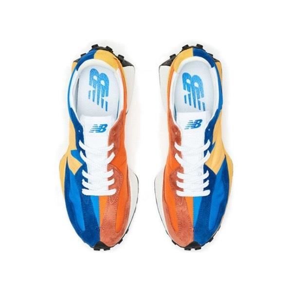 New balance bleu et orange deals