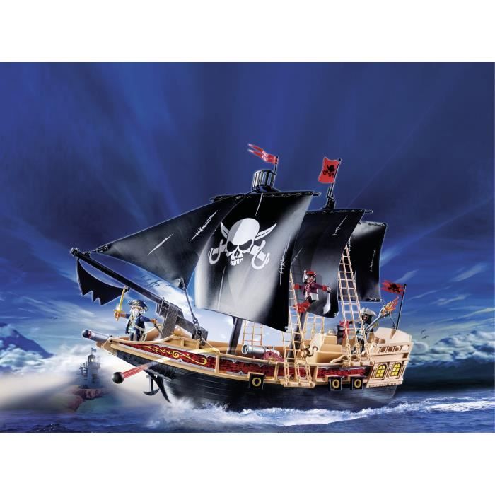 PLAYMOBIL 6678 - Pirates - Bateau Pirates des Ténèbres - Cdiscount