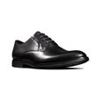 Chaussures à lacets homme Clarks Ronnie Walk - Cuir noir de qualité-2