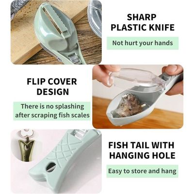 Détartreur à Poisson SHARKDOOK, Dissolvant De Détartreur à Poisson En Acier Inoxydable 304 Outil De Detartrage A Poisson En Dents De Scie Pour Cuisine Familiale Marches De Fruits De Mer 2557351446 L