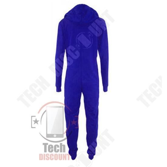 TECH DISCOUNT Pyjama Sweat capuche bleu Superman superh ros