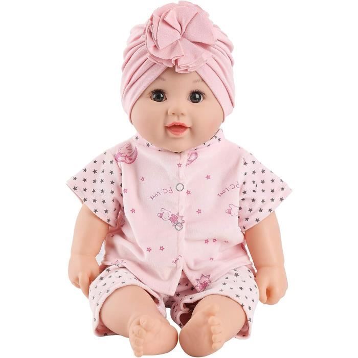 Bonnet B b Naissance Turban Coton Chapeau Nouveau N Foulard Bonnet Nuit Bapt me C r monie Photographie Headwear 0 6 Mois x1259