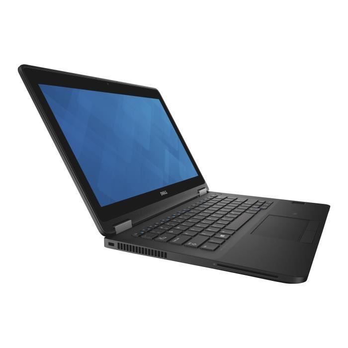Dell Latitude E7270 Ultrabook Core i5 6300U 2.4 GHz Win 10 Pro 64 bits  Go RAM 128 Go SSD 12.5