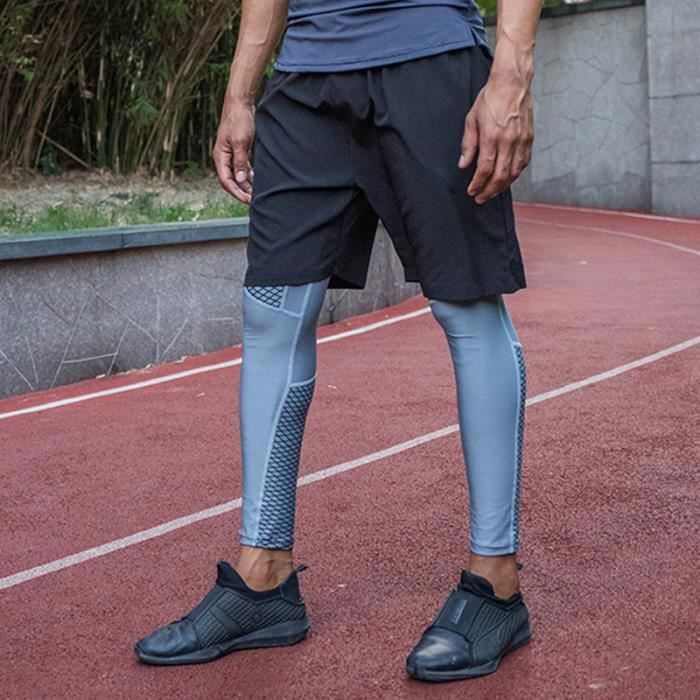 2 Pack Legging Homme Sport Baselayer Quick Cool Dry Pantalon De Compression Longs Leggings De Sport pour Gym Running Fitness