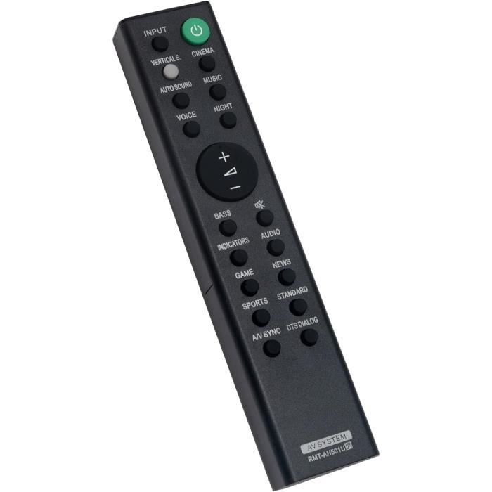 ALLIMITY RMT-AH501U Télécommande Remplacer pour Sony Soundbar AV System HT-X8500 RMTAH501U HTX8500