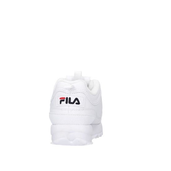Fila 1010826 chaussures de tennis Fille BLANC Cdiscount Sport