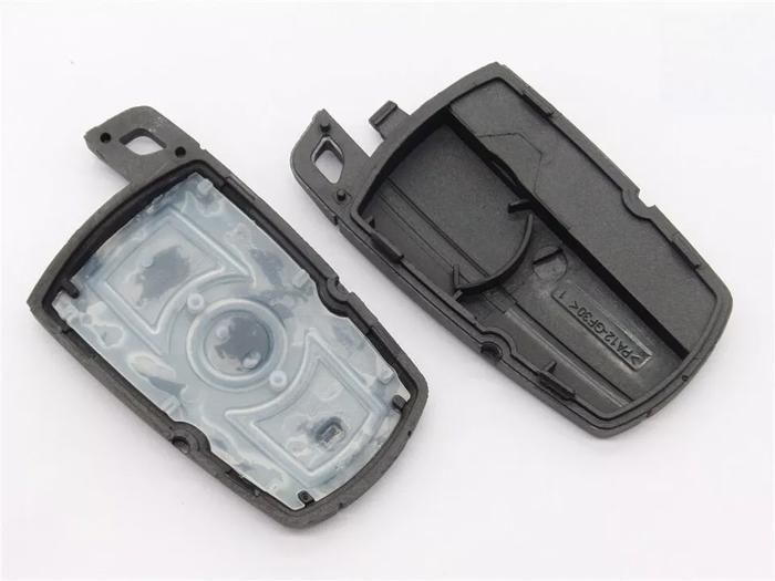 Boîtier De Clé De Remplacement Pour BMW Avec Batterie VL2020 - 3 Touches, Compatible Série 1, 3, 5, 6, X1, X5