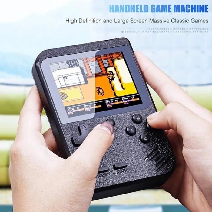 jeu bleu - Mini Console de jeu vidéo rétro Portable de poche, 400 en 1, 3.0  pouces, pour enfants nostalgiques
