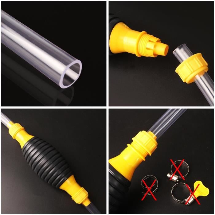 Pompe à Siphon Manuelle, Pompe à Siphon Pour Gaz, Essence, Diesel, Huile, Liquide, Eau, Aquarium