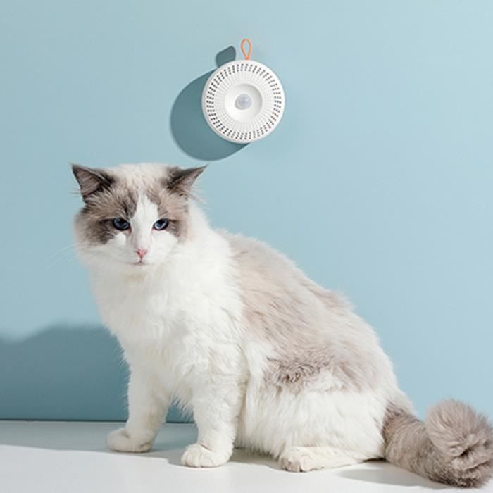 Blanc - Désodorisant automatique de litière pour chat, marche-arrêt  automatique, purificateur'odeur, désodori - Cdiscount Animalerie