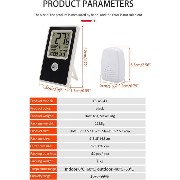 ProPlus - Thermomètre intérieur / extérieur pour la voiture - 761564