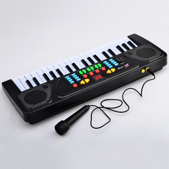 1 boîte 37 touches jouet clavier électronique avec deux modes