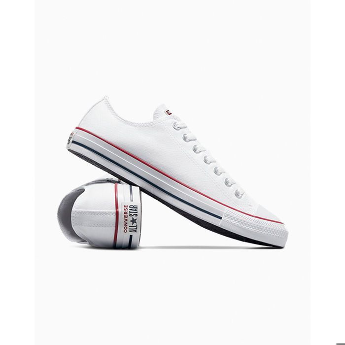 Converse Converse all star CT OX blanc Homme Femme M7652c Blanc Cdiscount Chaussures