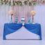 Bigood Paillettes Etincelant Nappe De Table Rectangle Decoration Banquet Anniversaire Bleu Roi 60 60cm Achat Vente Nappe De Table Cdiscount