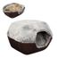 Chien Chat Lit Coussin Maison Kennel Chiot Panier Litiere Double Usage Chaud Couette Amovible Lavable Pour Chat Cdiscount