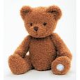 Ours brun en peluche - Lulu Castagnette - Collection Lulu Ca - Pour enfant de 3 ans et plus-0
