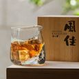 Verres - Verrines - Carafes,verre à Whisky japonais fait à la main,tasse à vin,coupe vent - Type Wind-holding Glass - 255ml -B-0