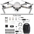 Drone DJI Mavic Pro Fly More Combo - 4K - Platinium - Caméra intégrée - Wi-Fi - Portée +1000m-0