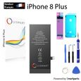 OuiSmart® Kit Batterie pour iPhone 8 Plus (Joint Noir)-0