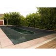 Filet de protection piscine - WERKA PRO - 5 x 10m - 100g/m2 - polyéthylène - noir-0