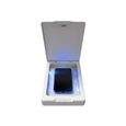 ZAGG InvisibleShield UV Sanitizer - Cabinet de désinfection UV pour téléphone portable - Jusqu'à 6,9"-0