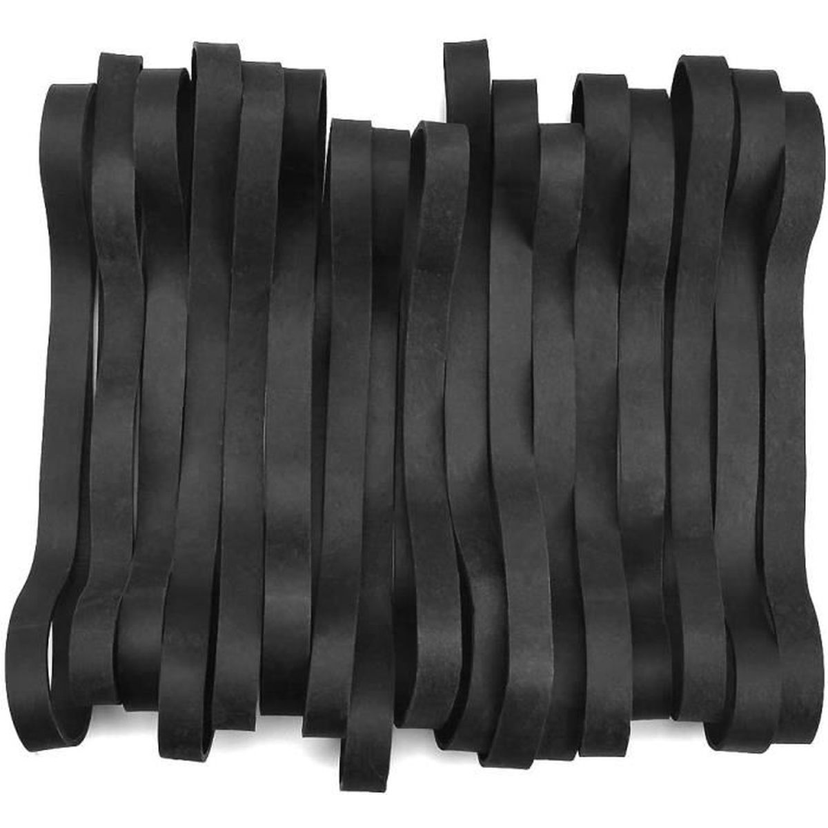 Lot De 10 Grands Élastiques Épais En Caoutchouc Naturel - 38cm Solides Et Durables