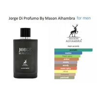 Jorge Di Profumo Par Maison Alhambra Pour Homme Eau De Parfum 100ml –