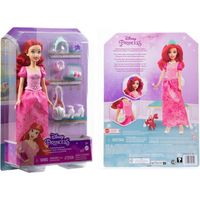 Figurine Disney Princess Ariel qui se prépare - Disney - Jouet - Accessoires inclus