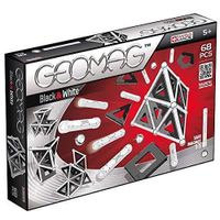 Geomag -   Classic 012 Panels, Black & White, Constructions Magnétiques et Jeux Educatifs, 68 Pièces