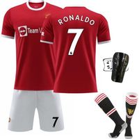 T-SHIRT Maillot Manchester United domicile n°7 Cristiano Ronaldo, Chaussettes Et des Shorts Et équipement protection