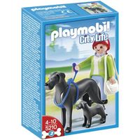Playmobil - 5210 - Jeu de Construction - Dogue Allemand et son Petit
