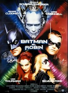AFFICHE - POSTER Affiche Batman et Robin - 1997 - George Clooney - 