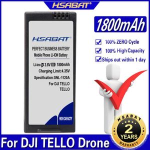 DRONE Batterie De Vol Pour Drone Dji Tello, 1800mah, Acc