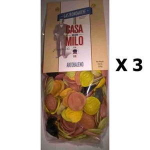 PENNE TORTI & AUTRES Lot 3x Pâte Arcobelano 138  - Italie - Casa Milo -  paquet 500g