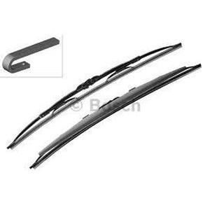 1 paire de balais avant Bosch 607S Balais dessuie-glace conventionnels Twin Spoiler