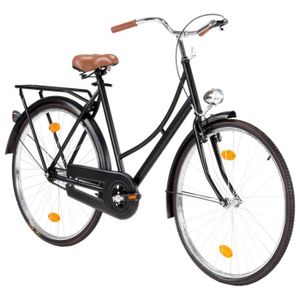 VÉLO DE VILLE - PLAGE Vélo hollandais à roue de 28 pouces 57 cm pour femmes Dilwe7020564452124