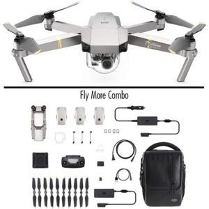 DRONE Drone DJI Mavic Pro Fly More Combo - 4K - Platiniu