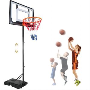 PANIER DE BASKET-BALL Panier de Basket Extérieur Enfants,Hauteur Réglabl