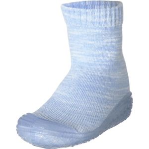 CHAUSSON - PANTOUFLE Chaussons bébé Playshoes Knitted - Semelle souple - Réchauffe les pieds - Bleu