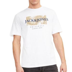 T-SHIRT T-shirt Blanc Homme Jack & Jones 12255042