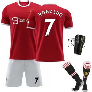 Maillot Mbappe, t-shirt N ° 7 Maillot de Football Maison Set Enfants Jeunes  t-shirt Maillots de Football avec des Chaussettes 