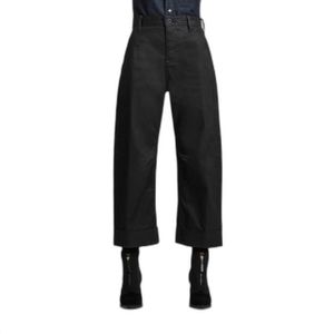 JEANS Jeans jambe large mi-haute femme G-Star Eve 3D Mid Wide - black